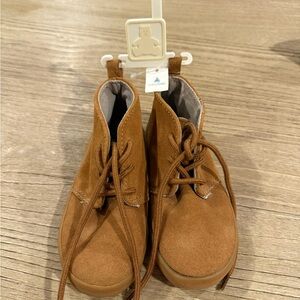 NWT Baby GAP Tan Suede Little Kids Boots